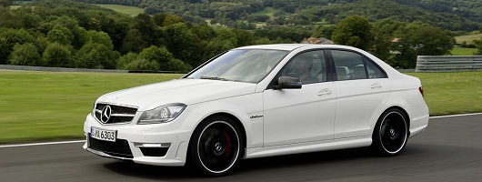 C 63 AMG gets a mean new face. Image by Mercedes-Benz.