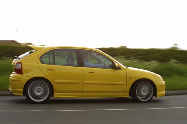 all ive read about the MG ZR puts it at thetop of its class above the Golf 