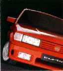 The MG Maestro Turbo as it appeared in adverts in 1989