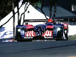 3rd place: Bill Auberlen and Bryan Herta, Michelin/Panoz LMP01. Image by Mike Veglia. Click here for a larger image.