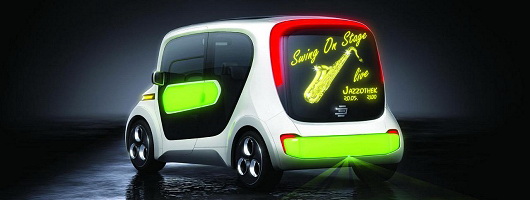 Light Car Sharing Concept showcased. Image by EDAG.