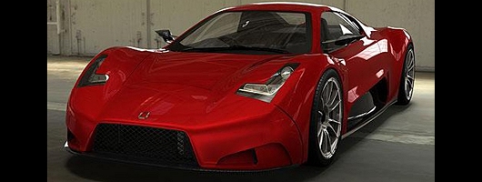 Joss supercar revealed. Image by Joss Developments.