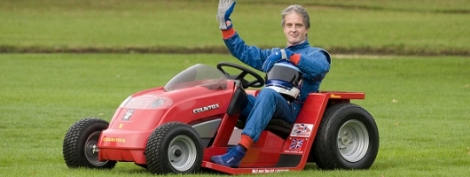 Incredible 100mph lawnmower. Image by Project Runningblade.