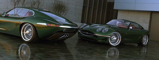 E-type concept to be built. Image by Vizualtech.