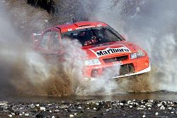 Freddy Loix came 6th in 2001. Image by Mitsubishi. Click here for a larger image.