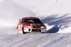 Thomas Radstrom in Sweden 2001. Photograph by Mitsubishi. Click here for a larger image.
