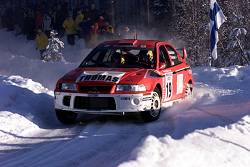 Thomas Radstrom came second in 2001. Image by Mitsubishi. Click here for a larger image.