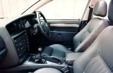 The spacious interior has all the latest gizmos