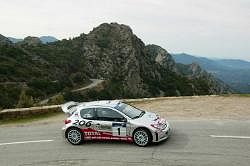 Richard Burns, Peugeot 206 WRC 2002, 3rd place. Image by Peugeot. Click here for a larger image.