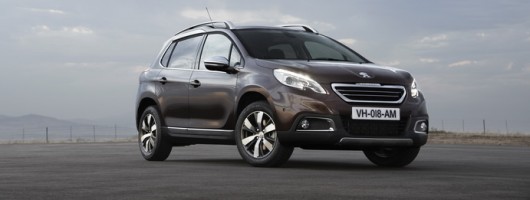 Peugeot 2008 crossover priced up. Image by Peugeot.