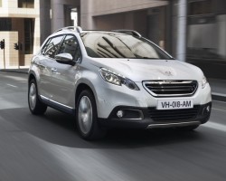 New Peugeot 208-based crossover. Image by Peugeot.