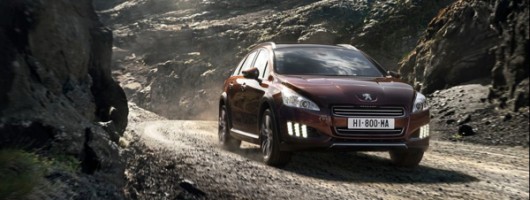 Peugeot unveils 508 RXH. Image by Peugeot.