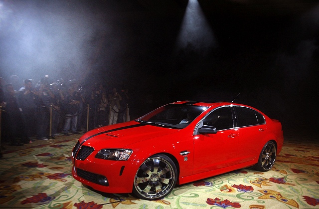 2007 Pontiac G8 GT at SEMA. Image by Pontiac.
