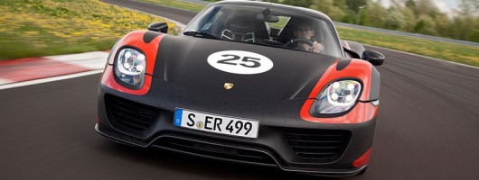 Porsche 918 specs and prices announced. Image by Porsche.
