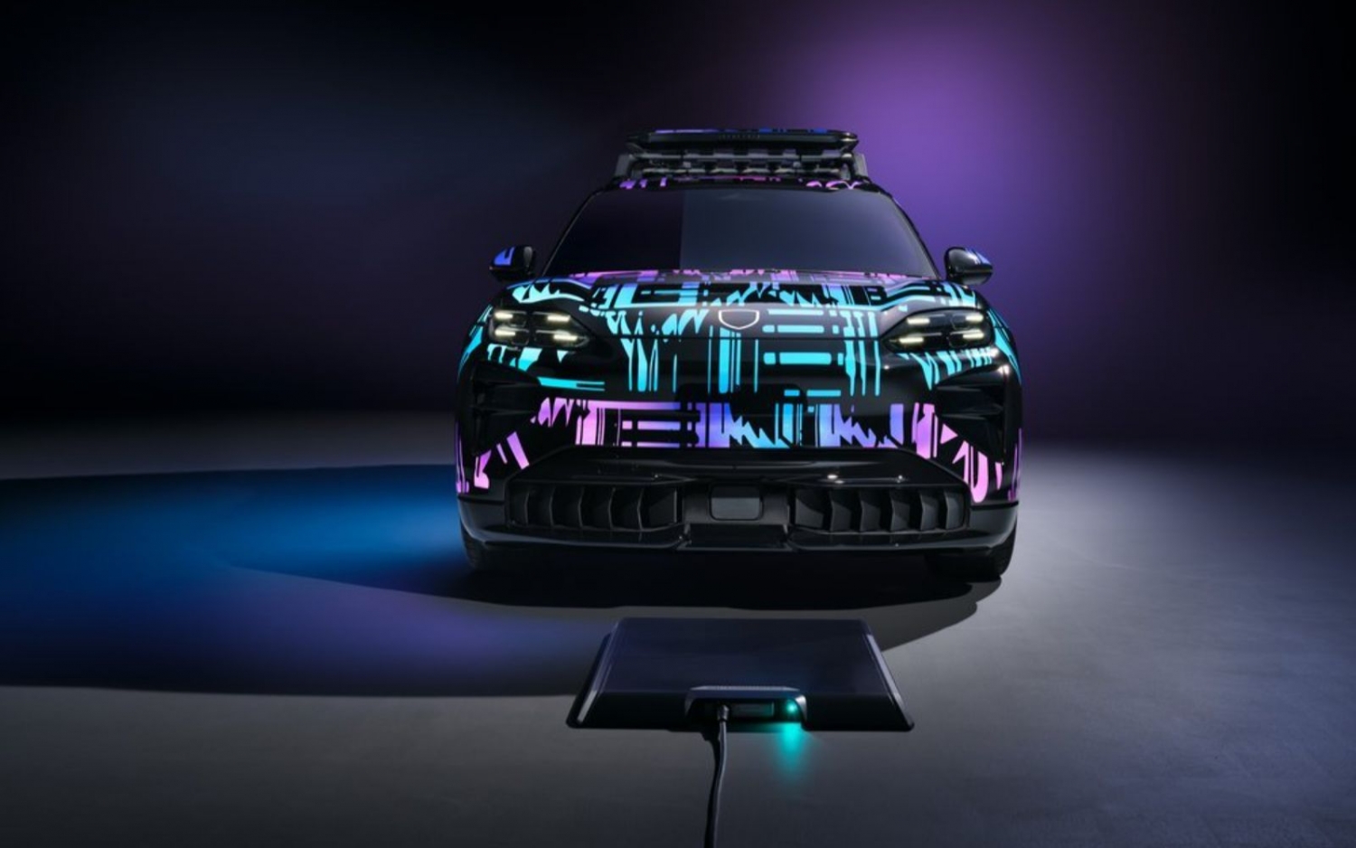Porsche confirms wireless charging for next Cayenne. Image by Porsche.