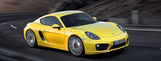 Here's the all-new Porsche Cayman. Image by Porsche.
