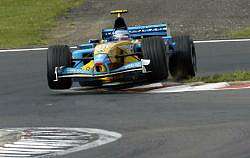 Jarno Trulli was 8th behind both Saubers. Image by Renault. Click here for a larger image.