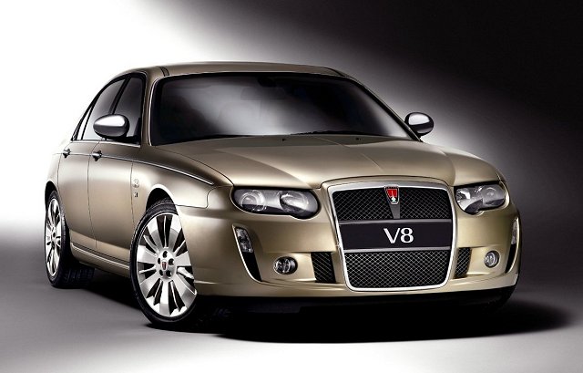 Rover unveils a modern day V8. Image by Rover.