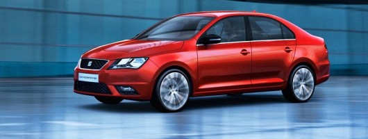 Here's the new SEAT Toledo. Image by SEAT.