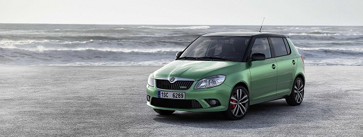 Geneva Motor Show 2010: Skoda Fabia vRS. Image by Skoda.