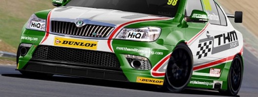 Skoda to tackle the BTCC. Image by Skoda.