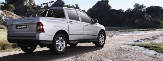 Geneva 2012: SsangYong Actyon Sports. Image by SsangYong.