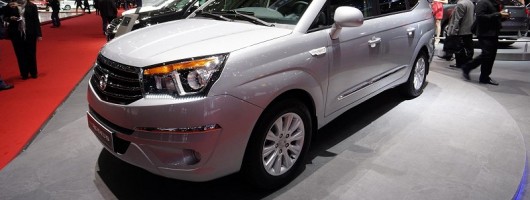 Geneva: SsangYong Rodius redesign. Image by Newspress.