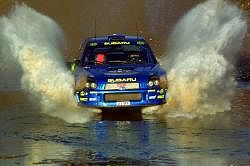 Richard Burns came 2nd in 2001. Image by Subaru. Click here for a larger image.