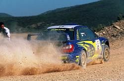 Petter Solberg came 2nd in 2001. Image by Subaru. Click here for a larger image.