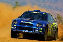 Richard Burns came 2nd in 2001. Image by Subaru. Click here for a larger image.