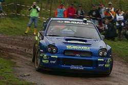 Tommi Makinen, Subaru Impreza WRC, 7th place. Image by Subaru. Click here for a larger image.