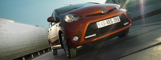 Aygo is hot or cold. Image by Toyota.