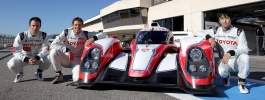 Toyota reveals hybrid Le Mans racer. Image by Toyota.