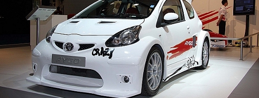 British Motor Show: Toyota Aygo Crazy. Image by Toyota.