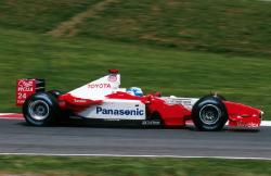 Mika Salo finished in 9th. Image by Toyota. Click here for a larger image.