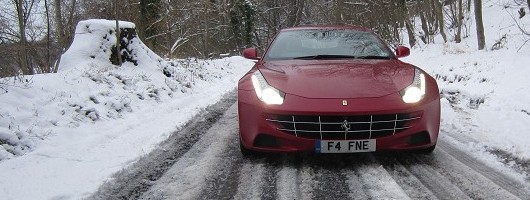 Snow-pocalypse tyre testing. Image by Kyle Fortune.