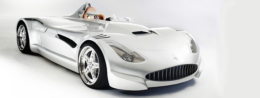 Shocking roadster debuts in London. Image by Veritas.