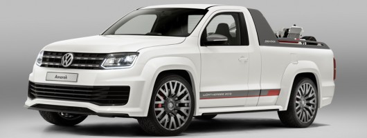 Volkswagen Amarok as you've never seen it. Image by Volkswagen.