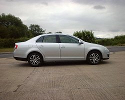 Is the VW Jetta too big for the gap between Golf and Passat? Image by Trevor Nicosia.