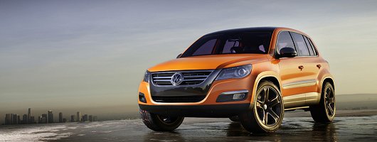 Tiguan is much more than just a baby Touareg. Image by VW.