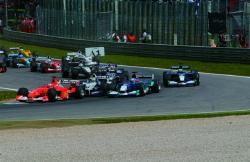 With both Ferraris and both Williams finishing, points were thin on the ground for the other teams. Image by BMW. Click here for a larger image.