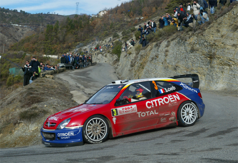 2004 Rallye Automobile Monte-Carlo review. Image by Citroen.