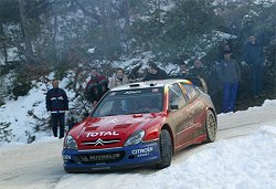 2004 Monte Carlo Rally. Image by Citroen.