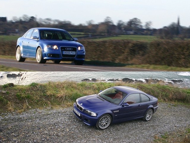 Can the new Audi RS4 beat the M3? Image by Shane O' Donoghue.