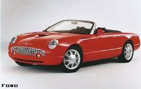 Ford Thunderbird. Photograph by Ford.