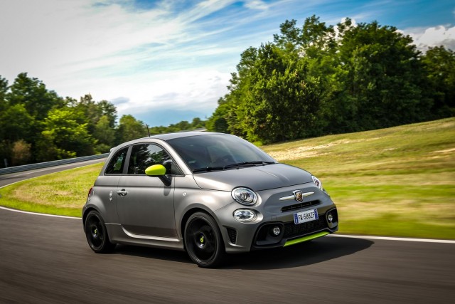 Abarth 595 Pista joins hot-hatch league. Image by Abarth.