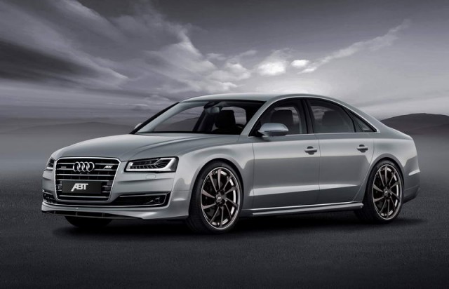 Audi A8 by ABT revealed. Image by ABT.