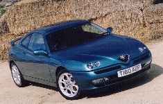 Alfa Romeo 3.0 V6 GTV with the aerodynamic pack and new 6-speed gearbox