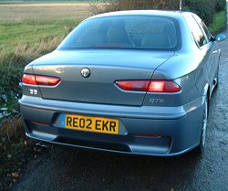 Alfa Romeo 156 GTA. Photograph by Adam Jefferson. Click here for a larger image.