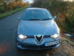 Alfa Romeo 156 GTA. Photograph by Adam Jefferson. Click here for a larger image.